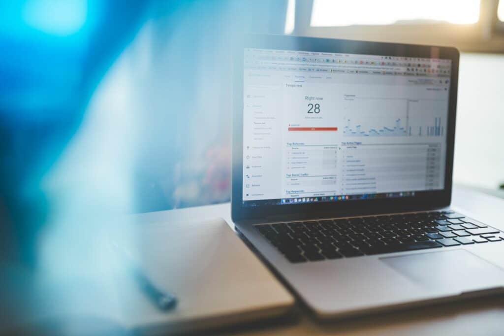 Tableau de bord Google Ads illustrant Performance Max